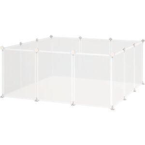 Pawhut - Pet Playpen diy Small Animal Cage 12 Panels for Hedgehog Bunny Chinchilla Pawhut - Pet Playpen diy Small Animal Cage 12 Panels for Hedgehog Bunny Chinchilla