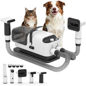 PawHut 5 in 1 Dog Grooming Vacuum & Dog Dryer with Electric Clipper PawHut 5 in 1 Dog Grooming Vacuum & Dog Dryer with Electric Clipper