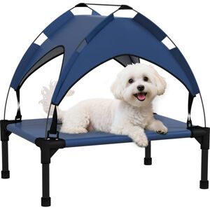 Cooling Raised Dog Bed w/ Breathable Mesh, for Mini, s Dogs Blue - Pawhut Cooling Raised Dog Bed w/ Breathable Mesh, for Mini, s Dogs Blue - Pawhut