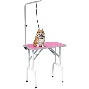 PawHut Dog Grooming Table - Foldable, Adjustable Arm, 81x49x80 cm PawHut Dog Grooming Table - Foldable, Adjustable Arm, 81x49x80 cm