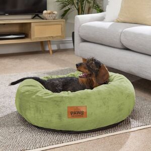 SLUMBERDOWN Paws for Slumber Donut Pet Bed, Green, Large, 75cm Diameter SLUMBERDOWN Paws for Slumber Donut Pet Bed, Green, Large, 75cm Diameter