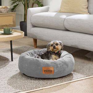 SLUMBERDOWN Paws for Slumber Donut Pet Bed, Grey, Small, 55cm Diameter SLUMBERDOWN Paws for Slumber Donut Pet Bed, Grey, Small, 55cm Diameter