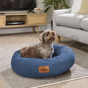 SLUMBERDOWN Paws for Slumber Donut Pet Bed, Navy, Medium, 65cm Diameter SLUMBERDOWN Paws for Slumber Donut Pet Bed, Navy, Medium, 65cm Diameter