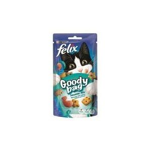 Nestle - Felix Goody Bag Seaside Mix with Salmon Pollock & Trout - 8 x 60g - 133971 Nestle - Felix Goody Bag Seaside Mix with Salmon Pollock & Trout - 8 x 60g - 133971