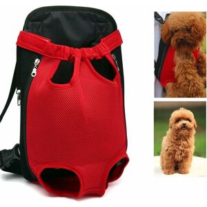 Héloise - Pet Backpack, Adjustable, Hands-Free, Wide Legs and Breathable Pet Backpack Dog Front Cat, Red, xl Héloise - Pet Backpack, Adjustable, Hands-Free, Wide Legs and Breathable Pet Backpack Dog Front Cat, Red, xl