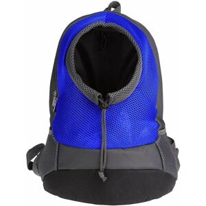 HOOPZI Pet Backpack Carrier for Small Dog Cat Puppy (8kgs Max) On-the-Go Travel Pet Front Back Breathable Bag Soft Mesh Pup Pack 42 38 20 cm - Blue HOOPZI Pet Backpack Carrier for Small Dog Cat Puppy (8kgs Max) On-the-Go Travel Pet Front Back Breathable Bag Soft Mesh Pup Pack 42 38 20 cm - Blue