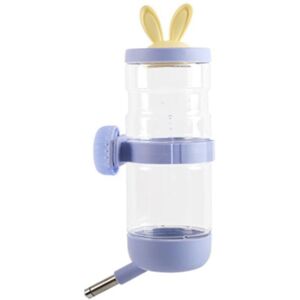 Groofoo - Pet Cage Water Bottle Leakage Proof Large Capacity Hanging Cat Dog Water Feeder for Hamsters Rabbits(Purple) Groofoo - Pet Cage Water Bottle Leakage Proof Large Capacity Hanging Cat Dog Water Feeder for Hamsters Rabbits(Purple)