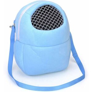 Héloise - Pet Carrier Bags Simple and Portable Travel Handbags for Small Pets Suitable for Rabbit Hamster Rat Hedgehog (Blue) Héloise - Pet Carrier Bags Simple and Portable Travel Handbags for Small Pets Suitable for Rabbit Hamster Rat Hedgehog (Blue)