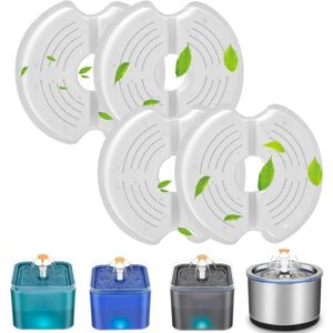 Csparkv - Pet Fountain Replacement Filters for 2.5L Stainless Steel Cat Fountain, Activated Carbon Filter for 2L Cat Fountain Csparkv - Pet Fountain Replacement Filters for 2.5L Stainless Steel Cat Fountain, Activated Carbon Filter for 2L Cat Fountain