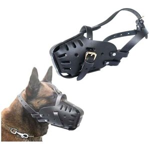 SNQ Pet Muzzles - Leather - Made in - Medium and Large Dogs - German Shepherd Doberman - Anti-Bite Masks for Dog Training - Macaron Defense Muzzles SNQ Pet Muzzles - Leather - Made in - Medium and Large Dogs - German Shepherd Doberman - Anti-Bite Masks for Dog Training - Macaron Defense Muzzles