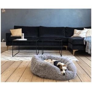 Marco Paul - Pet Bed Dog Cat Cushion Super Soft Puppy Kitten Nest Bed, Round Plush Fabric Shaggy Warm Fluffy Nest (Grey 50cm) Marco Paul - Pet Bed Dog Cat Cushion Super Soft Puppy Kitten Nest Bed, Round Plush Fabric Shaggy Warm Fluffy Nest (Grey 50cm)