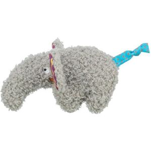 Plush toy for cat - TRIXIE - Elephant - 15 cm - Catnip - Silent - Soft - Stimulates play Plush toy for cat - TRIXIE - Elephant - 15 cm - Catnip - Silent - Soft - Stimulates play