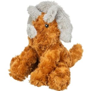 Plush Toy - TRIXIE - Sitting Dinosaur - Brown/Grey - For Dogs - Durable and Soft Plush Toy - TRIXIE - Sitting Dinosaur - Brown/Grey - For Dogs - Durable and Soft