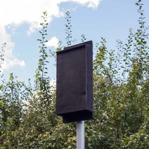 Pole Mounted Large Colony Single Box with 5m pole - Plywood/Ceramic - L13 x W34 x H78 cm Pole Mounted Large Colony Single Box with 5m pole - Plywood/Ceramic - L13 x W34 x H78 cm