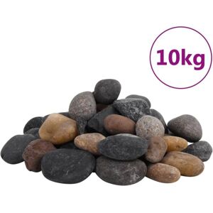 Polished Pebbles 10 kg Mixed Colour 5-8 cm Vidaxl Polished Pebbles 10 kg Mixed Colour 5-8 cm Vidaxl