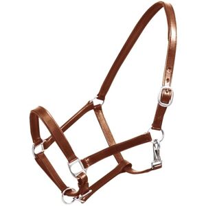 Real Leather Headcollar Stable Halter Adjustable Brown Full Vidaxl Real Leather Headcollar Stable Halter Adjustable Brown Full Vidaxl
