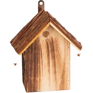 Relaxdays - Ladybird House, Wood, HxWxD: 22 x 18 x 12 cm, Weatherproof, for Hanging, Insect Hotel for Ladybirds, Brown Relaxdays - Ladybird House, Wood, HxWxD: 22 x 18 x 12 cm, Weatherproof, for Hanging, Insect Hotel for Ladybirds, Brown