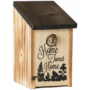 Relaxdays Nesting Box, Small Birds, Home Tweet Home Print, Wooden, Hanging, Decor, HxWxD: 21.5 x 12 x 15.2 cm, Red-Green Relaxdays Nesting Box, Small Birds, Home Tweet Home Print, Wooden, Hanging, Decor, HxWxD: 21.5 x 12 x 15.2 cm, Red-Green