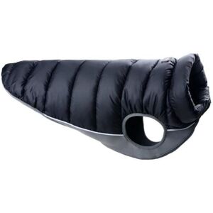 Reversible Dog Jacket - Red Dingo - 25 cm - Waterproof - Black and Gray - Neoprene and Fleece Reversible Dog Jacket - Red Dingo - 25 cm - Waterproof - Black and Gray - Neoprene and Fleece