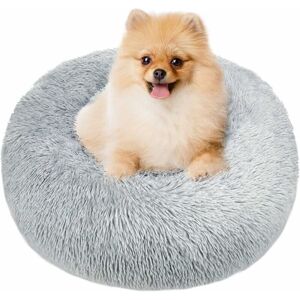 Hoopzi - Round Dog Basket Cat Cushion Donut Basket, Dog Basket Cat Bed Extra Soft Comfortable and Cute, Cushion for Medium Cats and Small Dogs, 80cm, Hoopzi - Round Dog Basket Cat Cushion Donut Basket, Dog Basket Cat Bed Extra Soft Comfortable and Cute, Cushion for Medium Cats and Small Dogs, 80cm,