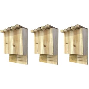 SELECTIONS Set of 3 Large Wooden Bat Nesting Roosting Boxes SELECTIONS Set of 3 Large Wooden Bat Nesting Roosting Boxes