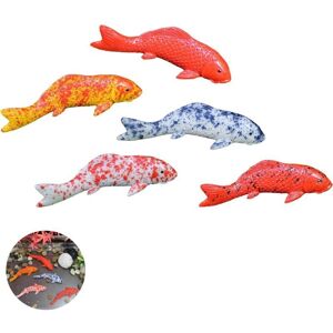 TORMATOR Set of 5 Aquarium Fish, Floating Aquarium Decoration, Fake Fish, Goldfish Aquarium Decoration, Toy Fish for Children's Aquarium, Terrarium Setup, TORMATOR Set of 5 Aquarium Fish, Floating Aquarium Decoration, Fake Fish, Goldfish Aquarium Decoration, Toy Fish for Children's Aquarium, Terrarium Setup,