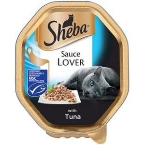 Alutray Sauce Lover with Tuna 85g PK22 - 717539 - Sheba Alutray Sauce Lover with Tuna 85g PK22 - 717539 - Sheba