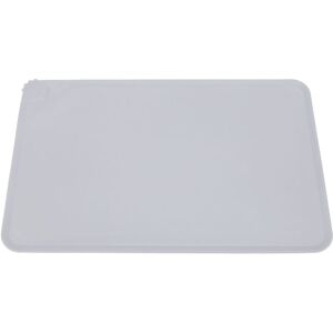 Groofoo - Silicone Pet Feeding Mat Spill Proof Anti Slip Washable Cute Look Cat Dog Food Water Bowl Mat for Indoor Grey Groofoo - Silicone Pet Feeding Mat Spill Proof Anti Slip Washable Cute Look Cat Dog Food Water Bowl Mat for Indoor Grey