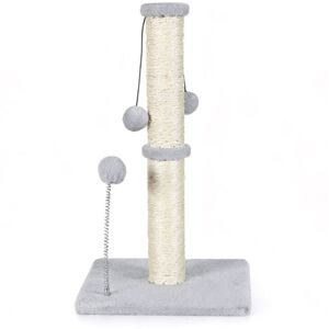 Skylos 51cm Cat Scratching Post Strong Natural Sisal Heavy Duty Base with Ball Skylos 51cm Cat Scratching Post Strong Natural Sisal Heavy Duty Base with Ball