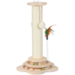 Skylos Cat Scratching Post Strong Natural Sisal Pole 45cm Activity Center Toys Skylos Cat Scratching Post Strong Natural Sisal Pole 45cm Activity Center Toys