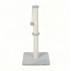 Skylos Tall Cat Scratching Post 75cm Sisal Pole Heavy Duty Base Scratcher Ball Skylos Tall Cat Scratching Post 75cm Sisal Pole Heavy Duty Base Scratcher Ball