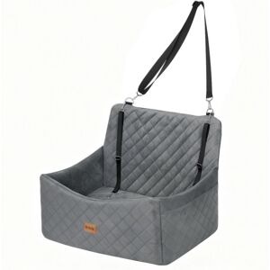 Skylos Dog Booster Car Seat Travel Carrier Bed Basket for Pet up to 55lbs Grey Skylos Dog Booster Car Seat Travel Carrier Bed Basket for Pet up to 55lbs Grey