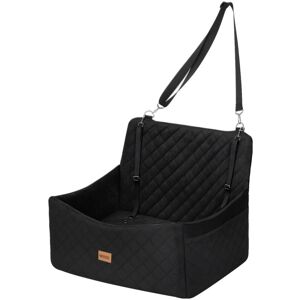 Skylos Dog Booster Car Seat Travel Carrier Bed Basket for Pet up to 55lbs Black Skylos Dog Booster Car Seat Travel Carrier Bed Basket for Pet up to 55lbs Black