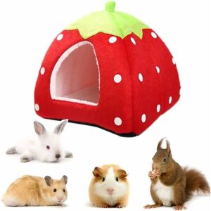 HÉLOISE Small Pet Shelter and Basket - Rabbit Guinea Pig Hamster Hedgehog Chinchilla, Plush Adult and Baby Guinea Pig Basket with Removable Cushion HÉLOISE Small Pet Shelter and Basket - Rabbit Guinea Pig Hamster Hedgehog Chinchilla, Plush Adult and Baby Guinea Pig Basket with Removable Cushion