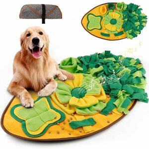 Dewdat - Sniffing Mat 7040cm Dog Educators Puzzle Dig Mat Slow Feeding Smart Toy Dog Sniffing Mat Stress Release Foldable Blanket Non-Slip-Washable Dewdat - Sniffing Mat 7040cm Dog Educators Puzzle Dig Mat Slow Feeding Smart Toy Dog Sniffing Mat Stress Release Foldable Blanket Non-Slip-Washable
