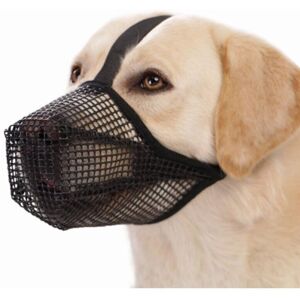 Soft pvc mesh, safe and breathable, prevents pets from barking, swallowing crumbs, and biting strangers (xl) Ymyny Soft pvc mesh, safe and breathable, prevents pets from barking, swallowing crumbs, and biting strangers (xl) Ymyny