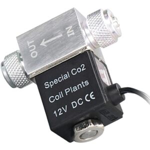 Tinor - Solenoid Valve for Aquarium CO2 System Regulator dc 12V Output Connect 46mm Tube or Bubble Counter Dual Head Silent Low Temperature Version Tinor - Solenoid Valve for Aquarium CO2 System Regulator dc 12V Output Connect 46mm Tube or Bubble Counter Dual Head Silent Low Temperature Version