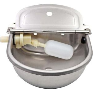 Stainless steel water trough with drain plug and adjustable float valve for horses, dogs, cattle, goats, sheep, pigs, automatic cattle drinker Mumu Stainless steel water trough with drain plug and adjustable float valve for horses, dogs, cattle, goats, sheep, pigs, automatic cattle drinker Mumu