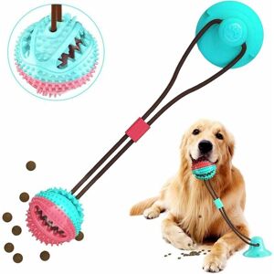 Hoopzi - Suction Cup Dog Toy, Pet Molar Bite Toy, Molar Chew Multifunction Dog Toy, Dog Toy with Teeth Care Function, for Molar, Teeth Cleaning, Play Hoopzi - Suction Cup Dog Toy, Pet Molar Bite Toy, Molar Chew Multifunction Dog Toy, Dog Toy with Teeth Care Function, for Molar, Teeth Cleaning, Play