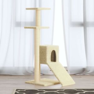 vidaXL Cat Tree with Sisal Posts - 92 cm Cat Playhouse vidaXL Cat Tree with Sisal Posts - 92 cm Cat Playhouse