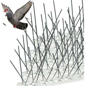 VOUNOT Bird Spikes 5.5M –Anti-Pigeon and Bird Deterrent Spike 22 pcs x 25cm VOUNOT Bird Spikes 5.5M –Anti-Pigeon and Bird Deterrent Spike 22 pcs x 25cm