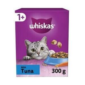 Whiskas - 1+ Tuna Adult Dry Cat Food - 300g - 812237 Whiskas - 1+ Tuna Adult Dry Cat Food - 300g - 812237