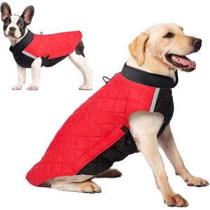 Héloise - Winter Dog Coat Padded Adjustable Snowsuit Reflective Warm Fleece Jacket Waterproof Windproof Dog Cold Weather Clothing Vest Dog Clothes Héloise - Winter Dog Coat Padded Adjustable Snowsuit Reflective Warm Fleece Jacket Waterproof Windproof Dog Cold Weather Clothing Vest Dog Clothes