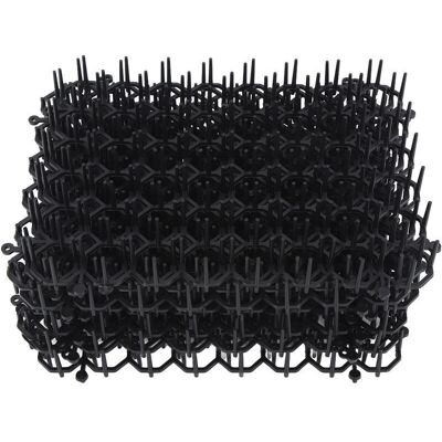 SNQ 12-piece cat deterrent mat, anti-cat/dog netting, indoor/outdoor repellent training mat, high-tech plastic mat to keep cats and dogs away and protect SNQ 12-piece cat deterrent mat, anti-cat/dog netting, indoor/outdoor repellent training mat, high-tech plastic mat to keep cats and dogs away and protect