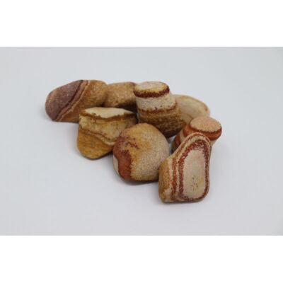 AQUAGART 60kg Decorative Stones - Polished River Pebbles, Garden Gravel, Sandstone AQUAGART 60kg Decorative Stones - Polished River Pebbles, Garden Gravel, Sandstone