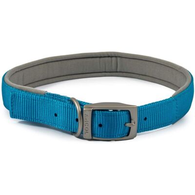 Ancol - An Pad Nylon Collar Blue 50-59 - 713304 Ancol - An Pad Nylon Collar Blue 50-59 - 713304