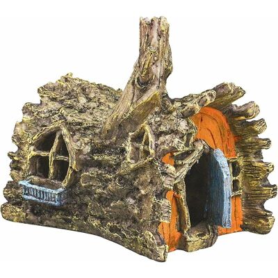 Héloise - Aquarium Ornament Fish Tank Ornaments Resin Cave Suitable for Aquarium Decoration Accessories (Tree House) Héloise - Aquarium Ornament Fish Tank Ornaments Resin Cave Suitable for Aquarium Decoration Accessories (Tree House)
