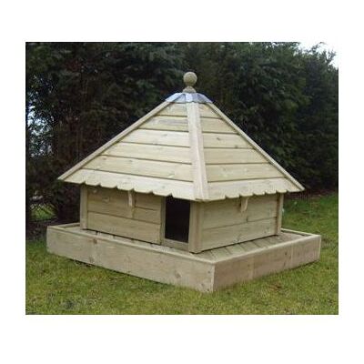 Aylesbury Square Floating Duck House, Waterfowl Nesting Box for Pond or Lake Aylesbury Square Floating Duck House, Waterfowl Nesting Box for Pond or Lake
