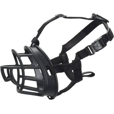 GROOFOO Breathable, Dog can Pant and Drink, Adjustable, Padded, Training Muzzle for Medium-sized Dogs, Prevents Biting, Wildlife Scavenging (Size 4, Black) GROOFOO Breathable, Dog can Pant and Drink, Adjustable, Padded, Training Muzzle for Medium-sized Dogs, Prevents Biting, Wildlife Scavenging (Size 4, Black)