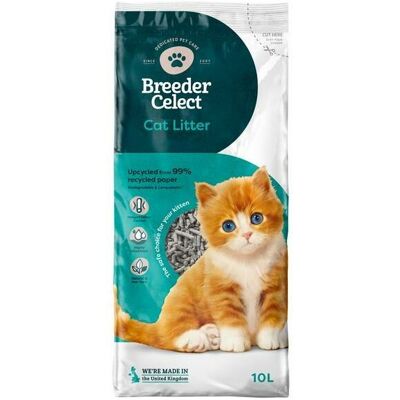 Fibrecycle Recycled Paper Cat Litter - 10 L Fibrecycle Recycled Paper Cat Litter - 10 L